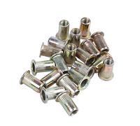 20 x Metric Steel Flat Nut Rivet M5 Blind Nut