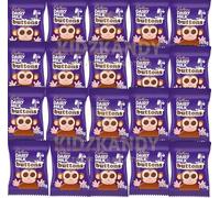 20 x Milk Buttons Chocolate Treatsize Bags 14g - Milk Chocolate Buttons Button Shaped Bites Creamy chocolate Party Filler Bags For Kids Boys & Girls