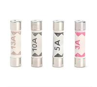 20 x Mixed Electrical Ceramic Household Domestic Mains Plug Top BS1362 Fuses 3A 5A 10A 13A - 240V for Home Appliances - Safety Mains Plug Replaceable Safety Device - Assortment Kit