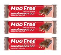 20 x Moo Free Moofreesas Crispy Rice Chocolate Bars - Dairy Free & Vegan (35g)