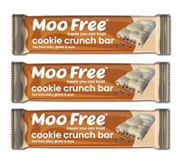 20 x Moo Free White Chocolate Cookie Bars | Dairy-Free & Gluen-Free | Award Winning (35g)