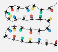 20 X Outdoor Multi-Coloured Festoon Chain String Lights Garden Wall Party Light