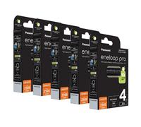 20 x Panasonic Eneloop PRO AA batteries 2500mAh Rechargeable HR6 Ni-MH BK-3HCDE