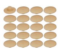 20 x Plastic Screw Covers 4 x 2.7 x 11.8 mm Confirmat Furniture Cap Cap Hole Protection Universal Spruce