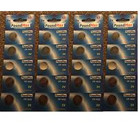 20 x PoundMax 1632 CR1632 DL1632 3V Lithium Coin Cell Batteries