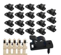 20 x Quick Installation Light String Hooks and Clips for Outdoor String Lights for Yard Garden Balcony Landscaping Patio Porch