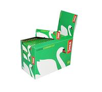 20 x Swan Green Standard Rolling Papers Booklets Corner Cut