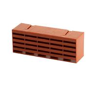 20 x Terracotta Air Bricks Vent 9" x 3" Brick Grille AirBrick Flow Ventilation
