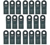 20 x TopsTools WX35F_20 35mm Fine Tooth Blades Compatible with Worx Sonicrafter, Worx 250W, Erbauer Multitool Multi Tool Accessories