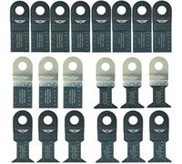 20 x TopsTools WXK20J Mix Blades Compatible with Worx Sonicrafter, Worx 250W, Erbauer Multitool Multi Tool Accessories
