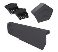 20 x Universal Grey Dry Verge Units, Angled Ridge Cap & 2 x Starter Closure Kits