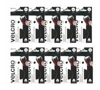 20 x Velcro Brand Heavy Duty Stick On Large Coins, 45mm - Black | Strong Self Adhesive Mounting for DIY & Crafts | Perfect for Room Decor, Posters, Home, Office, School & Garage