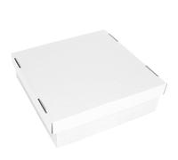 20 x White Jumbo Wreath Flowers Storage Shipping Postal Box 560 x 560 x 120mm for Artificial Wreaths & Garlands