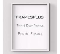 (20"x16" (50.8 x 40.6cm), White) Photo Frame Picture Poster Certificate Frames Wood Black White Oak A1 A2 A3 A4