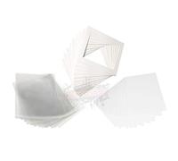 (20"x16" to Fit A4) Pack of 20 Iced White Textured Picture Mounts for Photos (Off White), Includes Backs and Clear Resealable Bags, 1.4mm Conservation Mounts