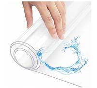 20"x36" Clear Table Protector, 1.5mm Thick Waterproof PVC Plastic Tables Cover, Durable Table Pad for Dining Room, Kitchen, Writing Desk, and Coffee Tables