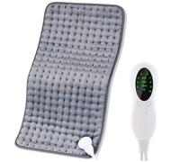 20"x40" Heating Pad for Back Pain & Cramps, 10 Heat Settings, 3 Timers, Fast Heating Relief Shoulder, Soft Machine Wash Fabric, Auto-Off & Moist Heat, Birthday Gifts,20"x40"/50 * 100cm