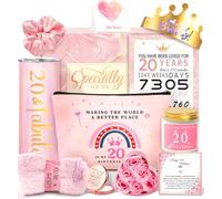 20 Year Old Girl Birthday Gifts, 20th Birthday Gifts For Girls, Happy Birthday Gifts for 20 Year Old Female Daughter Niece Granddaughter Sister Her Girlfriend Bestie