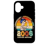 20 Year Old Legendary Since 2006 Awesome 20th Birthday Women Case for iPhone 16