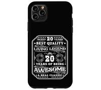 20 Years Of Being Awesome 20 Years 20th Birthday Man Case for iPhone 11 Pro Max