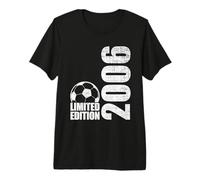 20 Years Old 2006 Limited Edition 20th Birthday Soccer Premium T-Shirt