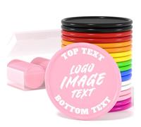 200-1000 Pieces Custom Plastic Tokens Poker Chips,Add Your Personal Logo and Text for Wedding,Casino Night,Bar,Golf and Birthday Party (Pink)