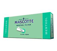 200-2000 x MASCOTTE MENTHOL Filter TUBES Tips Paper Mint Smoking Cigarette Rolling Filling Tobacco UK FREE P&P (200 x MASCOTTE MENTHOL FILTER TUBES)