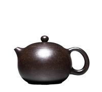 200/230/280/330ML Authentic Purple Clay TeaPot Half Handmade Custom Black Gold Sand Teapot Ball Hole Filter Tea Infuser(200ml)