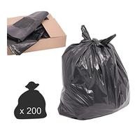 200 Black Refuse Sacks 120L - Heavy Duty