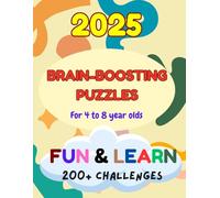 200+ Brain-Boosting Puzzles for Kids 4-8: Word Games, Mazes, Sudoku, Crosswords & Activities for Smart Fun