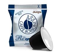 200 Capsules Blend Blue Caffè Borbone Respresso Compatible Machines Nespresso