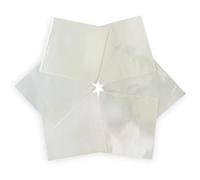 FIESTA WRAPS 200 Clear Cellophane Sheets 8x8 in - Cellophane Wrap - Cello Sheets - Clear Wrapping Paper - Transparent Paper for Crafts - Papel Celofan Transparente - Papel Selofan