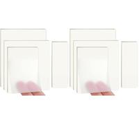 200 Clear Sticky Notes in 4 Sizes Self-Adhesive Clear Waterproof Sticky Notes, Easy to Post, Suitable for Office, Home, School, Meetings (Transparent, Multiple Sizes) (Pack of 2)