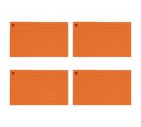 200 Color Study Cards 3"x5" Lined Note Cards with Metal Rings for Memo Taking & Journaling, Creative Writing Cards for Students