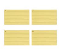 200 Colored Note Cards, Lined 3"x5" Study Cards, Small Ruled Note Cards with Metal Rings for Journal Making, Multipurpose Ring Note Cards