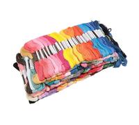 200 Colors Embroidery Thread, Rainbow Cross Stitch Threads Bracelet String Embroidery Floss Sewing Patterns Cotton Strings for Craft