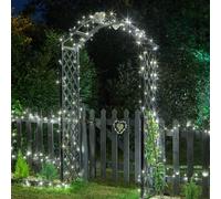 White Solar LED String Lights - 200 Lights