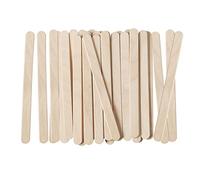 [200 Count] 4.5 Inch Wooden Multi-Purpose Popsicle Sticks for Crafts, ICES, & Ice Cream