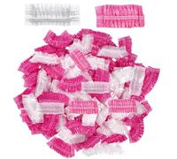 200 Count Clear Disposable Ear Shields for Showering, Hair Treatments, and Spa Services - Waterproof & Hygienic