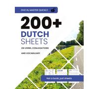 200+ Dutch verb, conjugation & vocabulary sheets: Graphs, worksheets and patterns to take your Dutch to the next level
