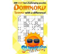 200 EASY but challenging 'Dominoku' puzzles - Sudoku puzzles with a twist!