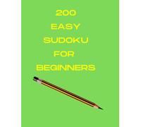200 Easy Sudoku For Beginners
