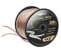 200 ft. Spool High Performance 14 Gauge Speaker Wire, Oxygen Free Pure Copper - UL Listed Class 2