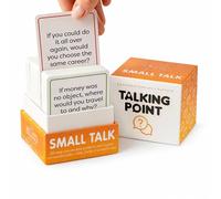 200 Fun Icebreaker Cards, Easy Small Talk Conversation Starters for Adults