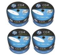 100 x Original HP BRANDED CD-R 80 mins Blank CD Discs 700MB 52X - with HP logo