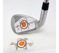 200 Golf Impact Tape Decals. Golf Club Impact Tape Stickers For Driver, Irons Or Woods. A Simple Golf Training Aid. You Improve Your Golf Swing By Easily Seeing Where You Hit The Golf Ball At Impact.