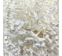 200 Grams Crinkle Cut Paper Shred Filler Crinkle Paper Shredded Paper Gift Basket Filler Gift Box Stuffing Paper for Christma Valentine's Day Beige