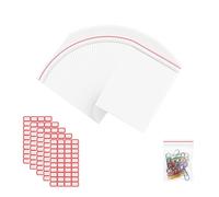 200 Grip Seal Bags, Resealable Clear Plastic Bag with tags, freezer Bag Thickening and Durable, zip lock bags for Storage Jewellery Medicine (200, 6 * 8cm)