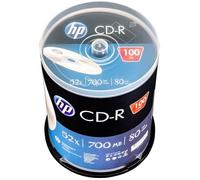 200 HP Blank CD-R 52x Speed 700MB 80 Mins Spindle