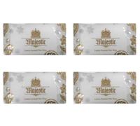 200 Large Lemon Scented Wet Wipes - Individually Wrapped Hot & Cold Refreshing Hand Wipes for Restaurants, Takeaways, Bars, Weddings & Parties
